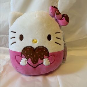 Squishmallows Plush Sanrio Hello Kitty Valentines 2024 Hello Kitty 8" NWT